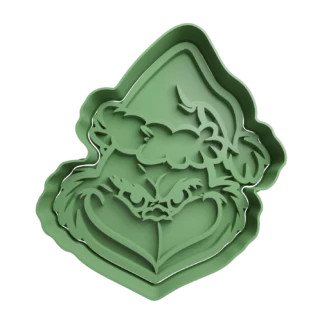 Grinch Cookie Cutter Fondant Biscuit Baking Tool