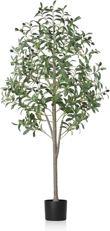 Artificial Olive Tree (5FT) Indoor Faux Plants for Home Office