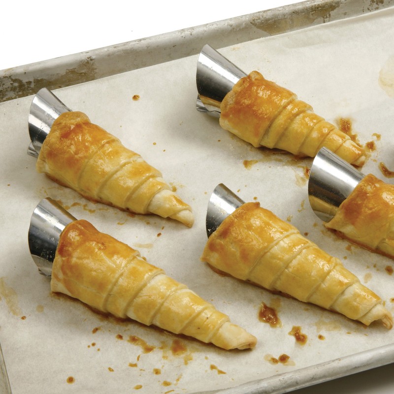 Norpro Stainless Steel Cream Horn Molds, 4.25-Inch, Set of 6 gallery