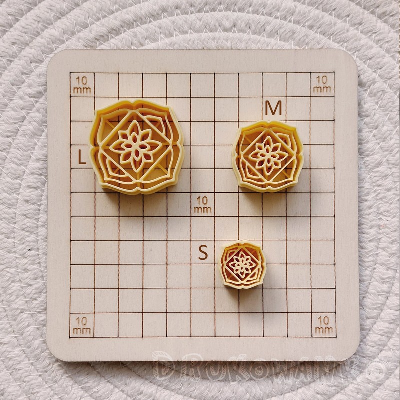 Flower Petal Nature Spring Tulip Rose 4 Polymer Clay Cutter For Earring gallery