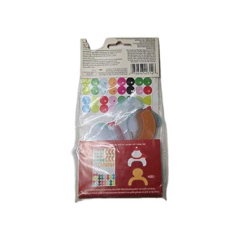 Wilton Fun Pix Edible Stickers Gingerbread Snowman Holiday 2011 gallery