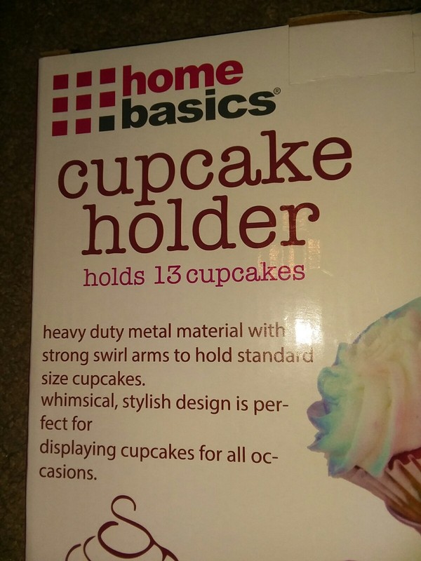Brand New Home Basics Brand Cupcake Holder, 13 Count. gallery