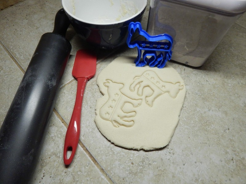 DEMOCRAT ELECTION POLITICS POLITICAL PRIMARY VOTER VOTE COOKIE CUTTER USA PR2136 gallery