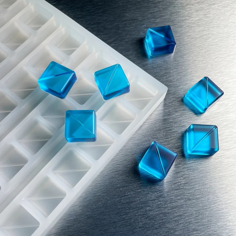 Dark City 4mL Multi-dose Square Gummy Mold – Used ONCE – 120 cavities each