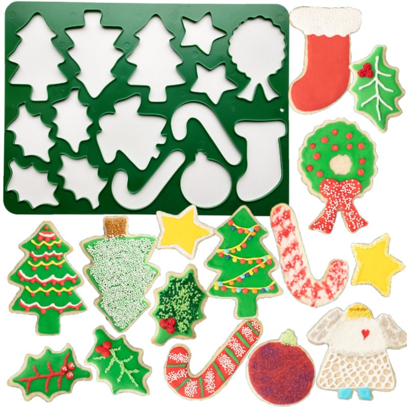 One Smart Cookie: Christmas Festive Premium Cookie Cutters for Baking, Decora…