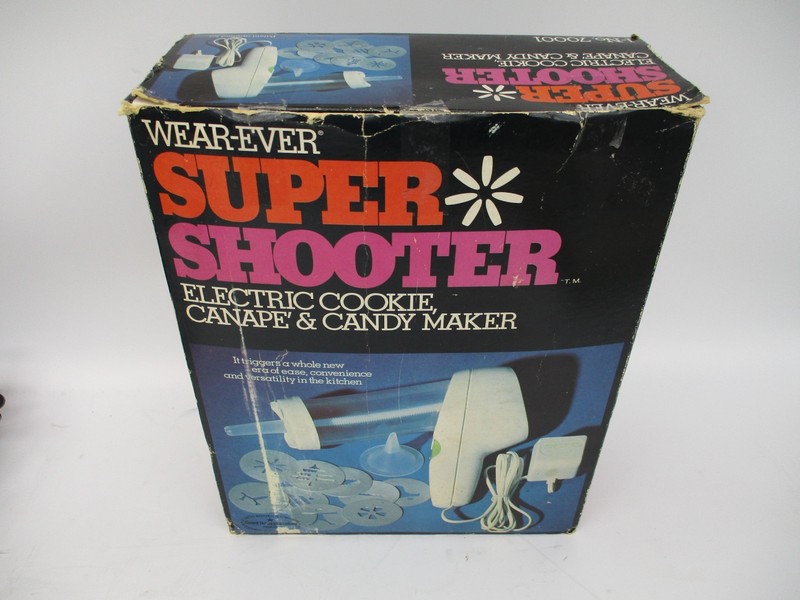 VTG Wear-Ever Super Shooter No.70001 Electric Food Cookie Canape & Candy Maker
