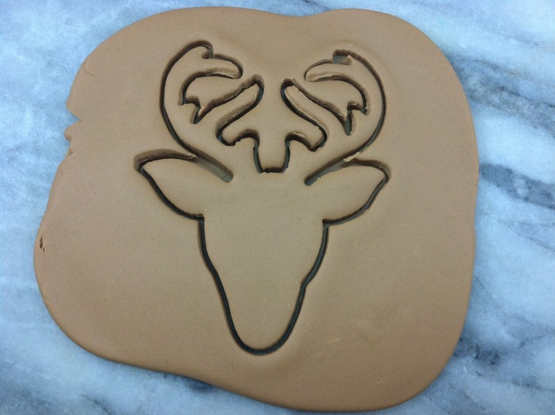 Deer Buck Cookie Cutter CHOOSE YOUR OWN SIZE! Hunting Reindeer gallery