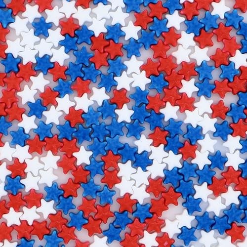 Patriotic Edible Stars | Red White and Blue Sprinkles | 4th of Patriotic Star gallery