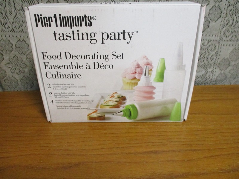 Pier 1 Imports Tasting Party - Food/Cake/Cookies Decorating Set