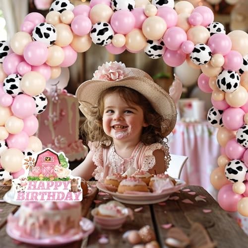 Party Inspo Farm 1st Party Decorations Girl, 131 PCs Farm Animal Birthday gallery