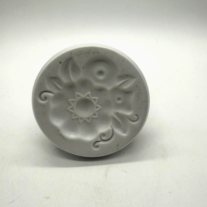 Mary Engelbreit Ceramic Cookie Press Mold Collectible Floral Design 1999 No Box gallery