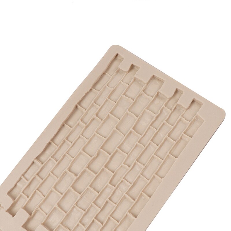 DIY Brick Wall Texture Baking Mold Birthday Cookie Tools Cake Decorating Tools gallery