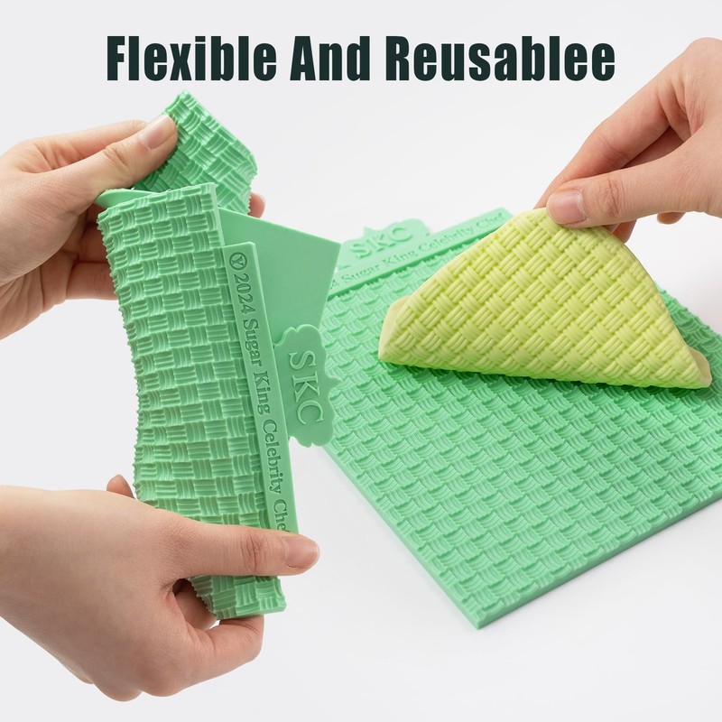 Sweater Texture Fondant Impression Mats Knit Fondant Embosser Texture Mats fo... gallery