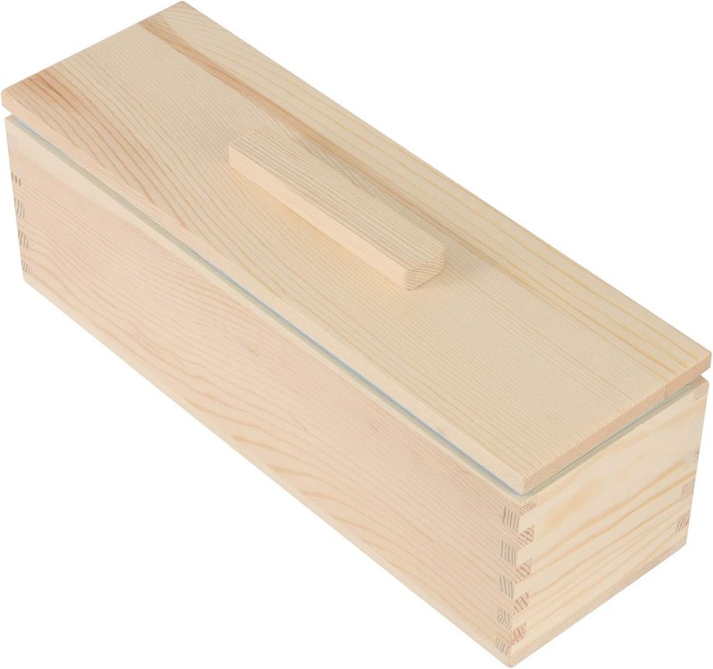 2 Pack 42oz Rectangular Soap Mold, Flexible Soap Loaf Mold with Wooden Cover and gallery