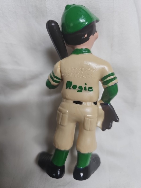 4.4" Vintage 1970s Wilton Chicago #28 Baseball Player Figurine Cake Topper F8-8 gallery