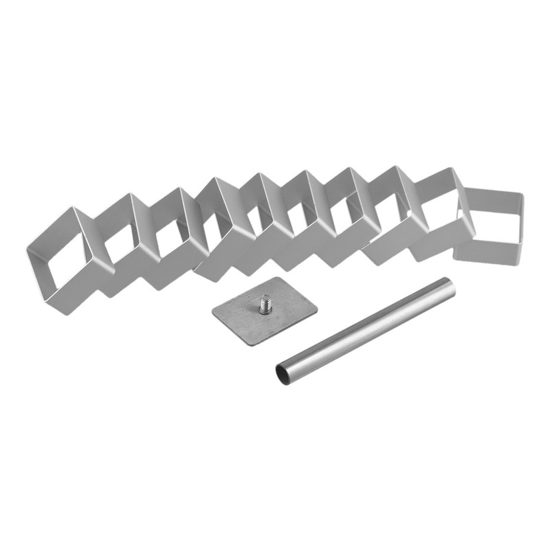 10Pcs Rectangle Aluminium Pineapple Cake Molds Cutter&Pressing Stamp Cookie Set# gallery