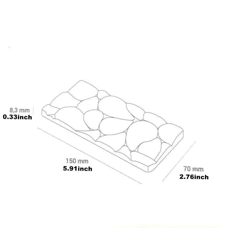 Large Drop Polycarbonate Chocolate Bar Mold Hard Plastic Candy Protein Mould gallery