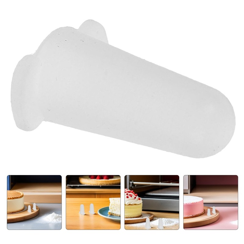 6 Pcs Large Piping Tip Covers Sealing Caps for Bags Cake Protector Decorating gallery