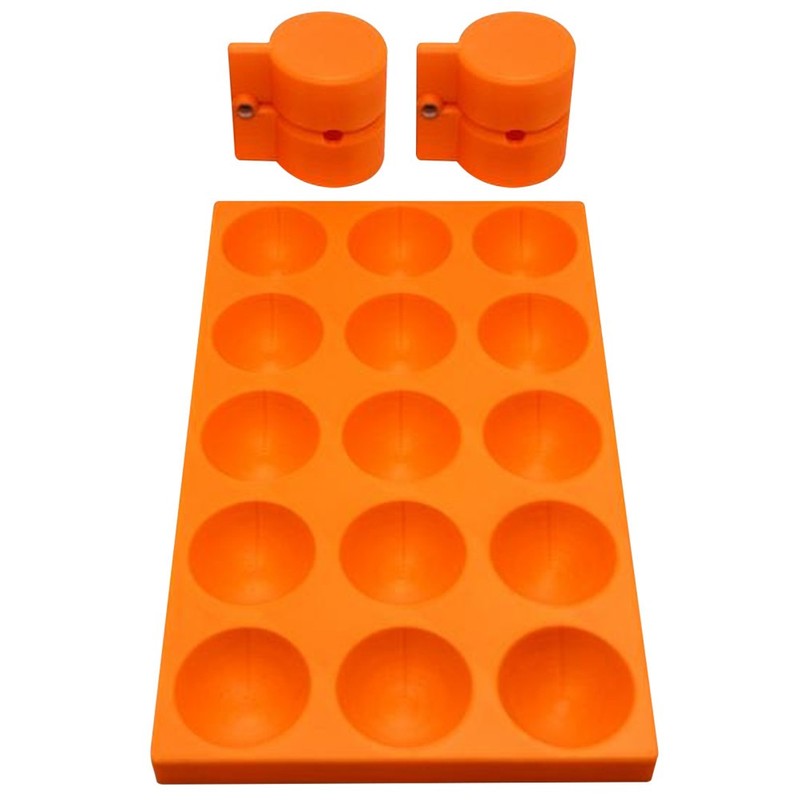 Cake Maker Kit: Food Grade & Non-Stick 2pcs Sphere Shape Cutter Press & 1pc gallery