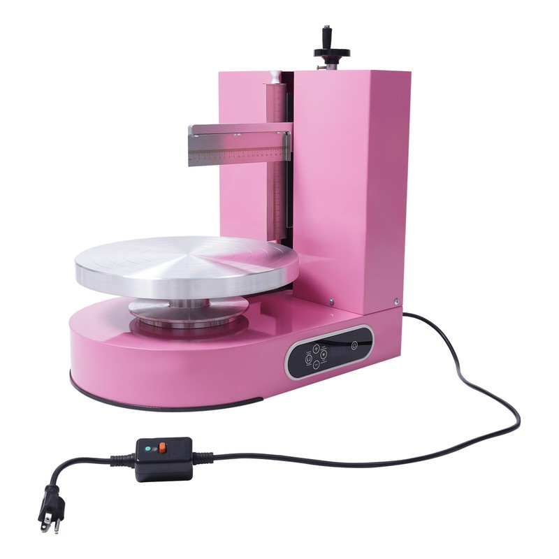 Adjustable Cake Cream Spreading Machine Cake Decorating Machine W/LCD Display gallery
