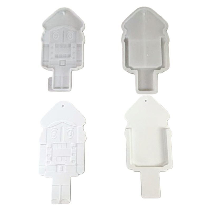 Intricate Soldiers Pattern Silicone Mold For Craft Enthusiasts Holiday Project