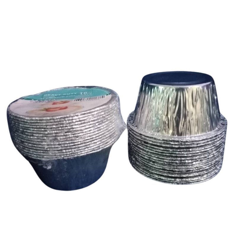 16x Heavy Duty Cups Cake Aluminium Foil. Baking Cup Cakes gallery