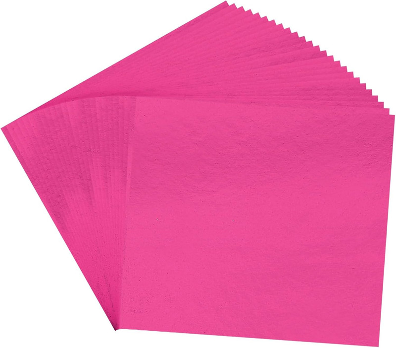 Gold Leaf Sheets for Art 3.7″ x 3.4″, 100 Pcs Gold Foil Sheet Metallic Leaf Pape