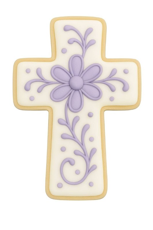 1 Dozen 12 Mini Cross 1.75'' Cookie Cutters Party Favors Made in the USA gallery