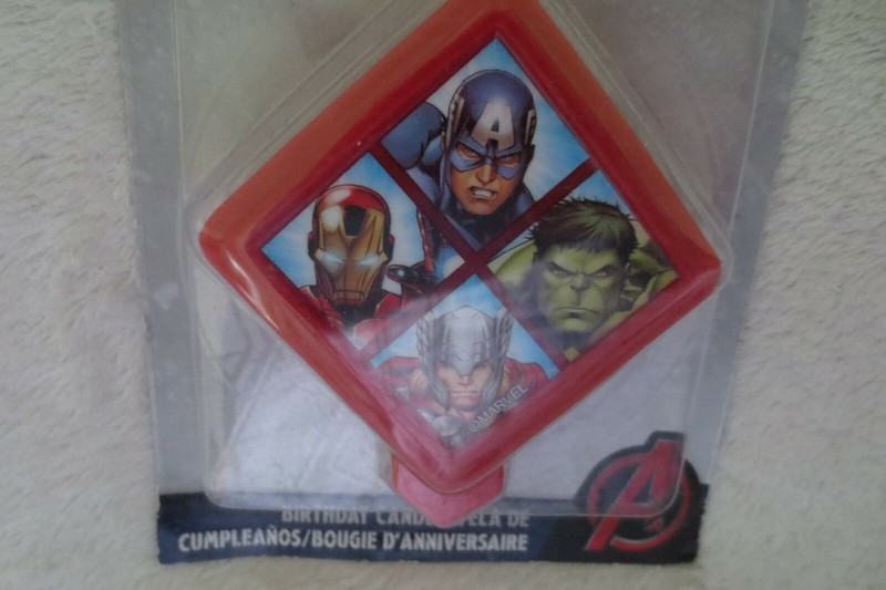 Marvel Avengers Birthday Candle Cake Topper Wilton New gallery