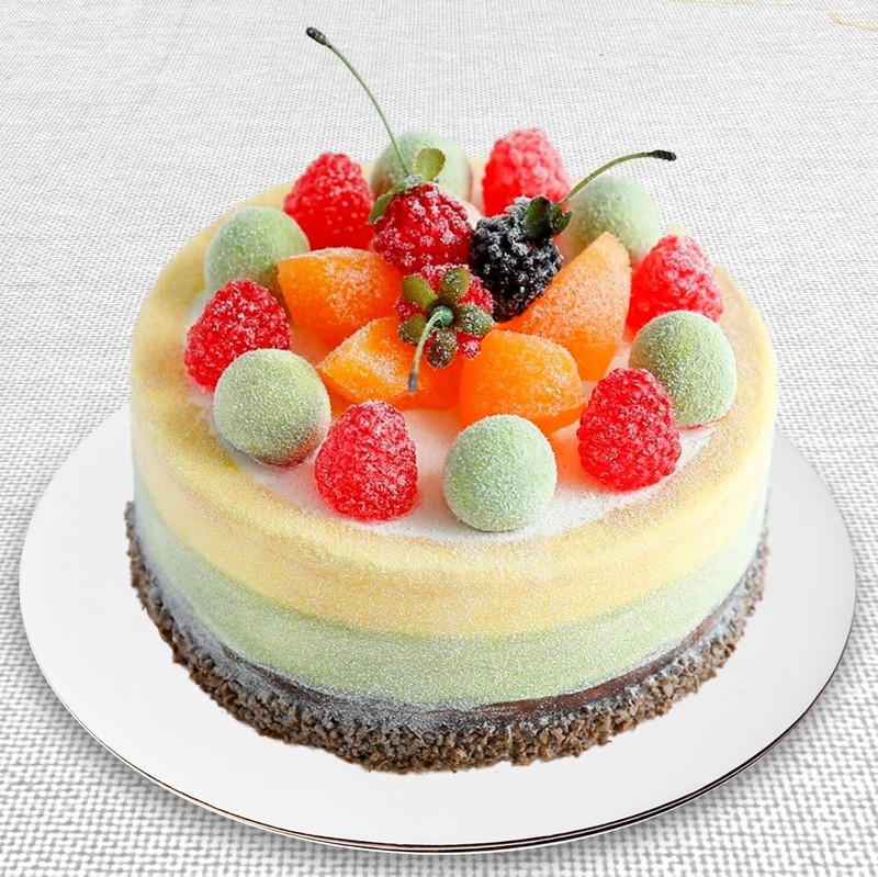 25pcs] 10" White Cakeboard Round,Disposable Cake Circle Base Boards Cake Card... gallery