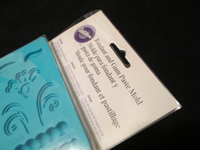 Wilton Fondant and Gum Paste Mold Damask Design Cake gallery