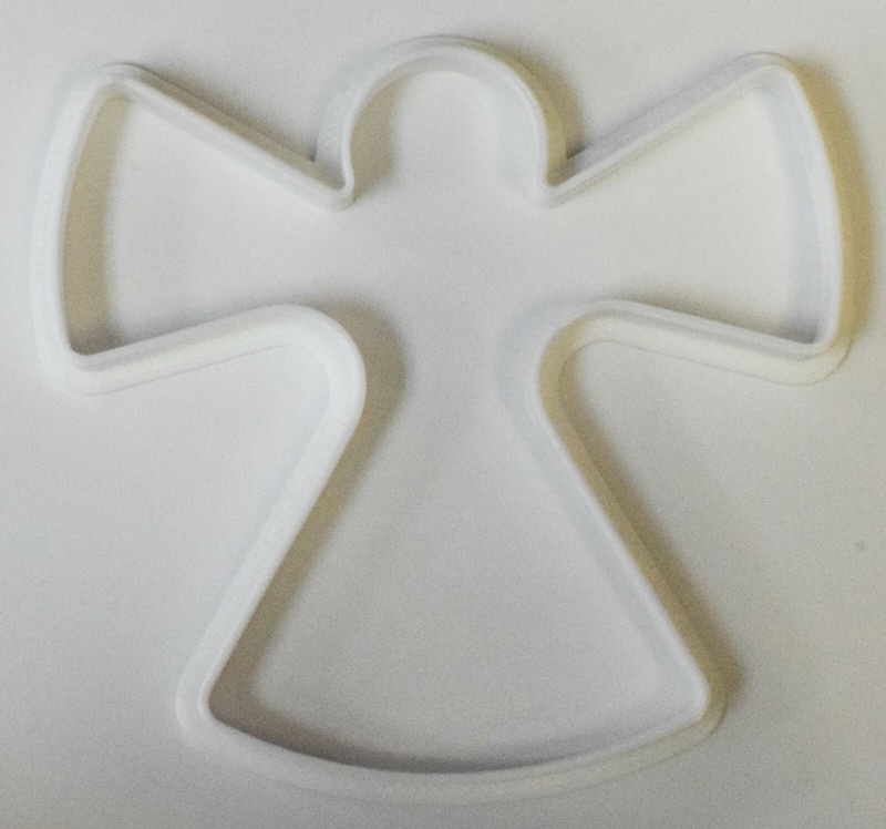 SNOW ANGEL CHRISTMAS BAKING TOOL SPECIAL OCCASION CAKE COOKIE CUTTER USA PR274