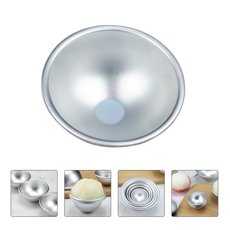 6 Pcs Muffin Ball Cake Pan Mold Cookie Stencils Mini Muffins