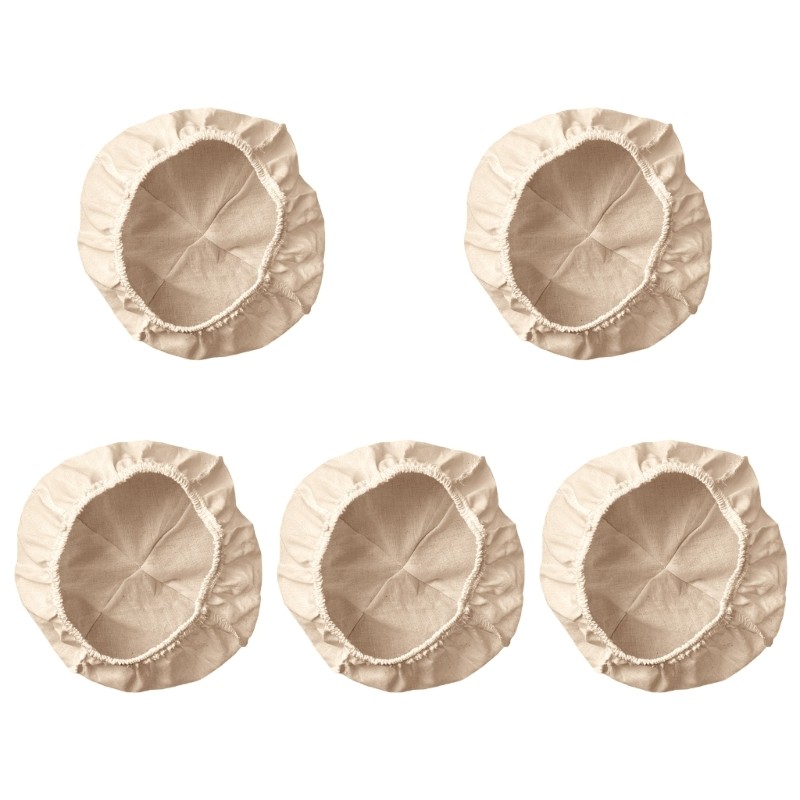 Pack Of 5 Functional Bread Proofing Basket Liners For Dough Rising And Baking gallery