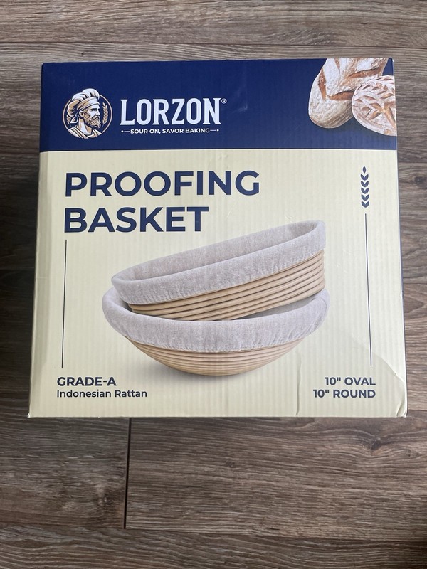 Lorzon Proofing Basket For Bread Making Brand New: Indonesian Rattan gallery