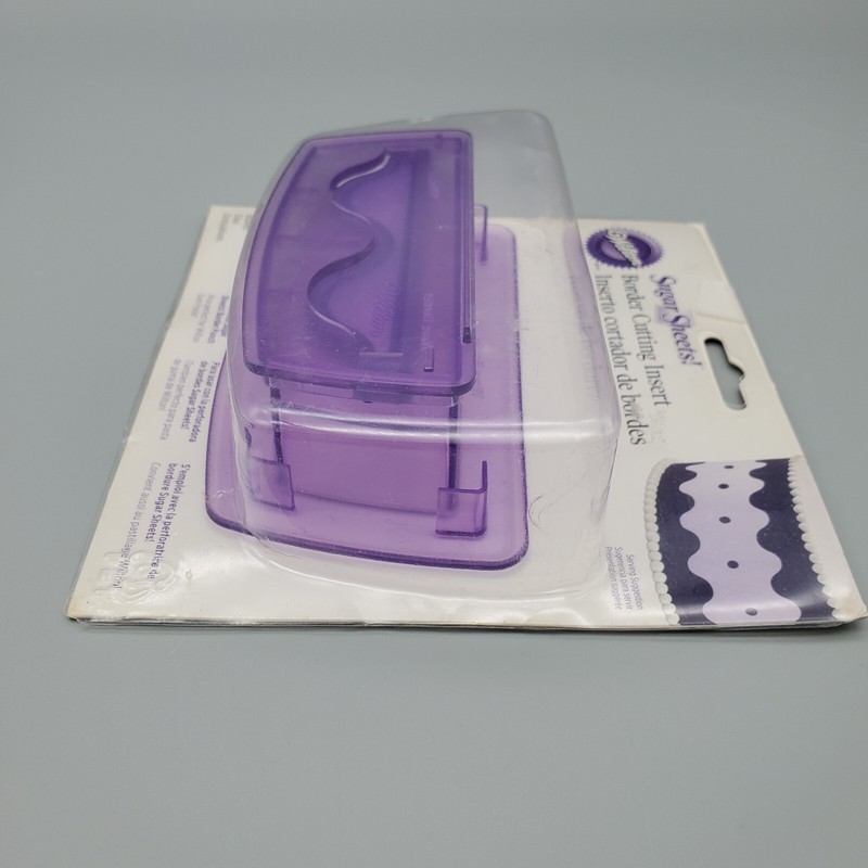 Wilton Waves Border Cutting Insert Sugar Sheets Decorating Supplies NIP Baking gallery