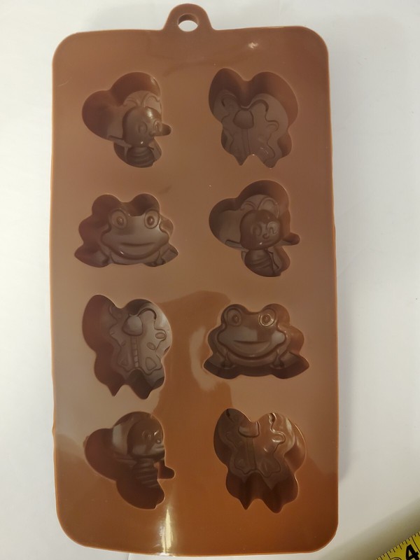 Silicone candy molds Bees and Frogs - Super Cute! Brand new! gallery