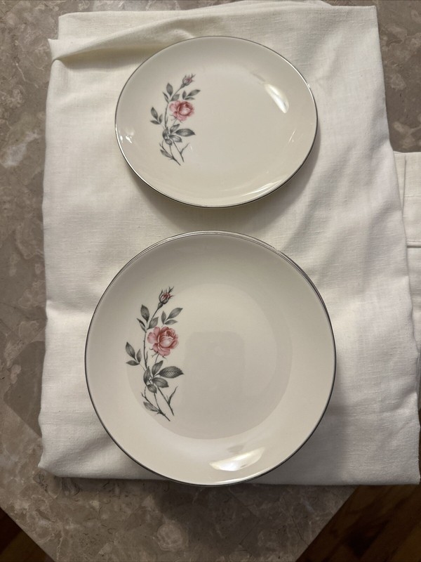 6” Shabby Cake Plate, Tea party Set Of 8