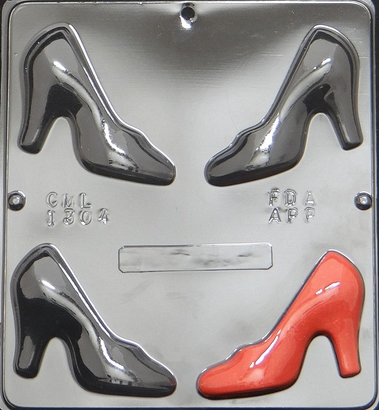 High Heel Shoe Assembly Chocolate Candy Mold 1304 NEW