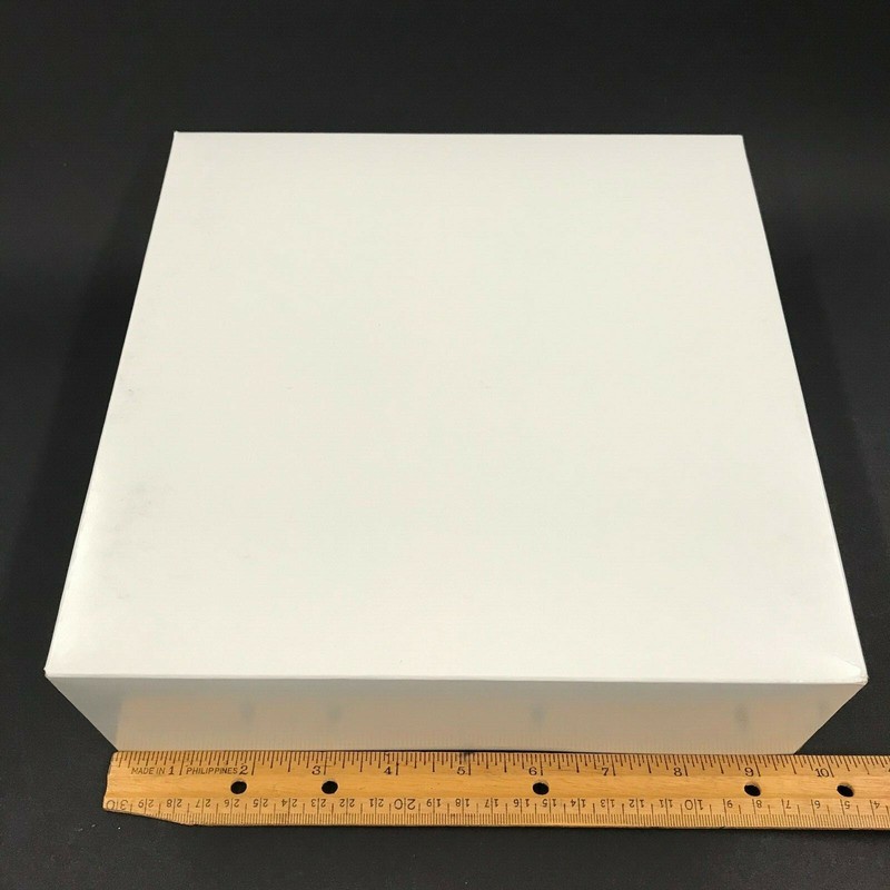 Bakery Box White Paperboard Cake-9" Pie-Cookies-Muffins-- 18 Count - New Stock gallery