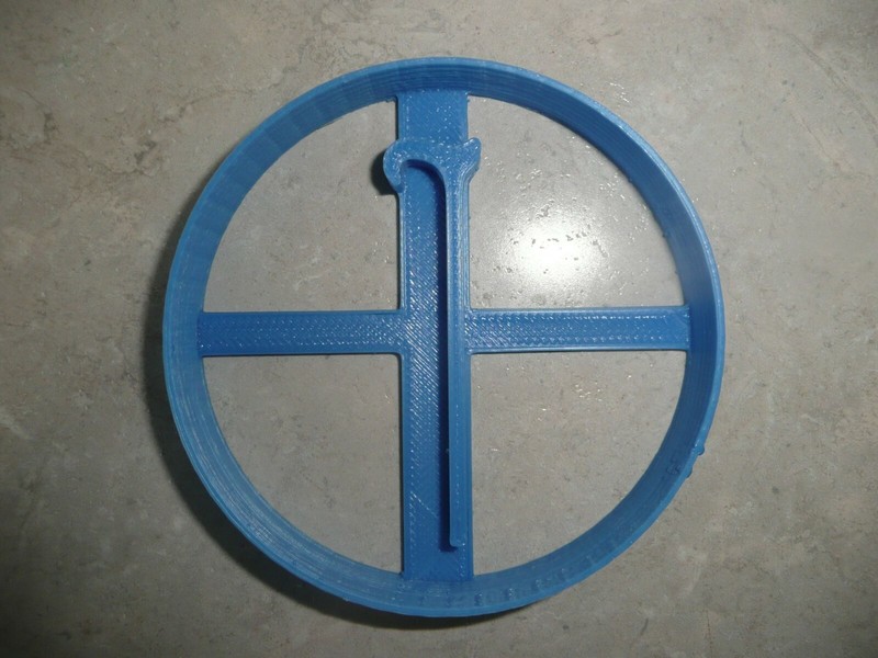 CANE MEDICAL DEVICE HEALING REHABILITATION HEALTHCARE COOKIE CUTTER USA PR3790 gallery