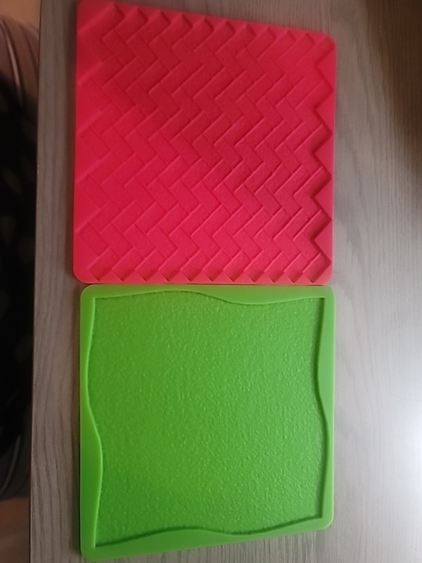 Grass And Brick Silicone Fondant Molds