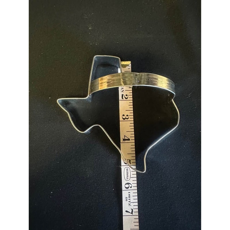 Texas Theme Cookie Cutters - Large Metal - Unique gallery