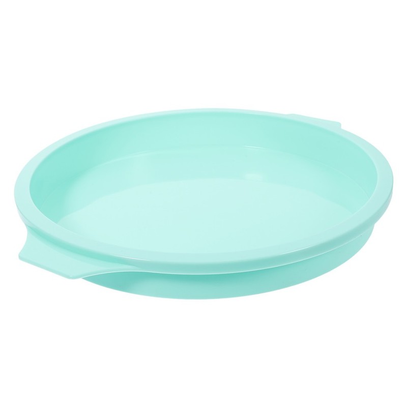Round Silicone Cake Pan Cake Mold Bakeware for Pizza Chocolate (Green) bakeware gallery