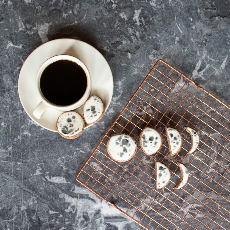 Moon Cycle Cookie Cutters - solar eclipse lunar celestial star pagan astrology gallery