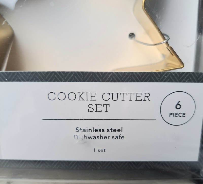 Threshold 6 PC Cookie Cutter Set~Star of David Dreidel Hanukkah Menorah gallery