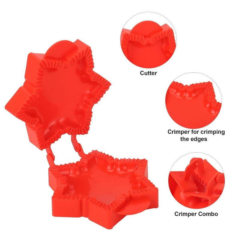 3Pcs Mini Hand Pie Molds - Dough Presser Pocket Pie Molds for Baking - One Press gallery
