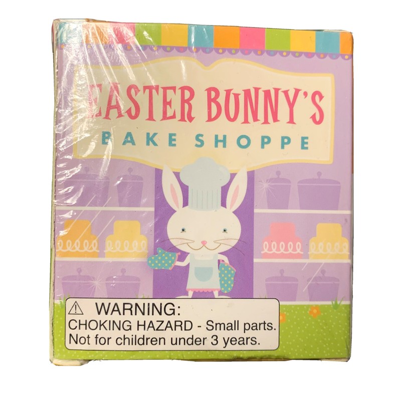 Easter Bunny’s Bake Shoppe Set of 3 Cookie Cutters, Bunny Carrot and Easter Egg