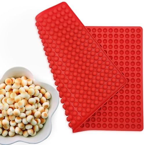 468-Cavity Mini Round Silicone Mold Chocolate Drops Molds for Dog Treats Gummy