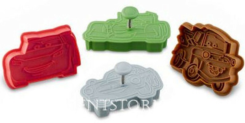 Disney Cars Pixar Car Cookie Cutters Birthday Party 4 Set Williams Sonoma NEW gallery